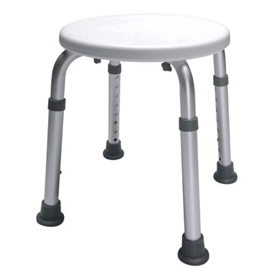 Tabouret de douche rond