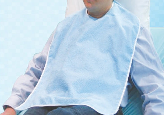 Bavoir collerette repas lavable grande résistance 90X45 CM