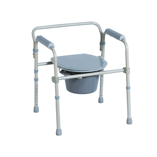 Chaise cadre de toilette 2 en 1