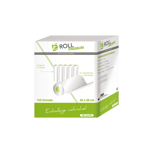 Drap d'examen E-ROLL premium - 150 formats (50x38cm)