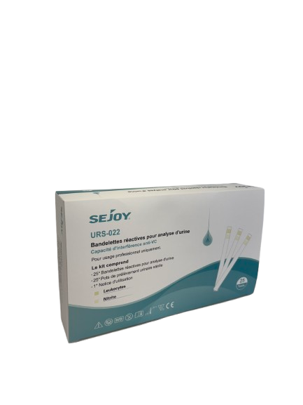 Test Urinaire Cystite – Sejoy Boîte de 25 tests