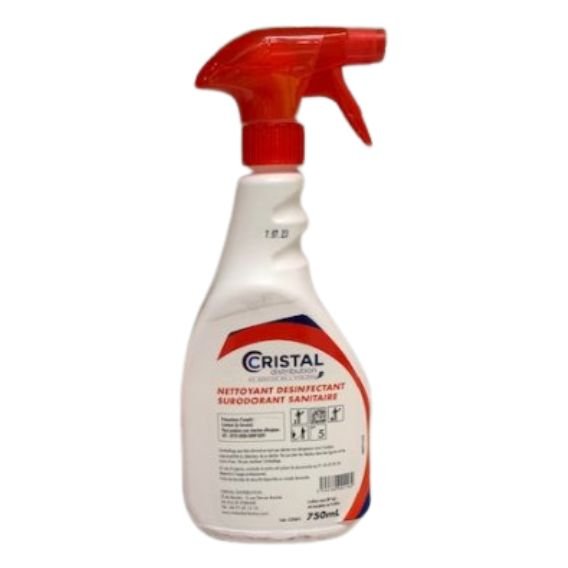 MULTI USAGES SANITAIRE 750ML NETT.DESINF.BACT.LEV.VIR CRISTAL