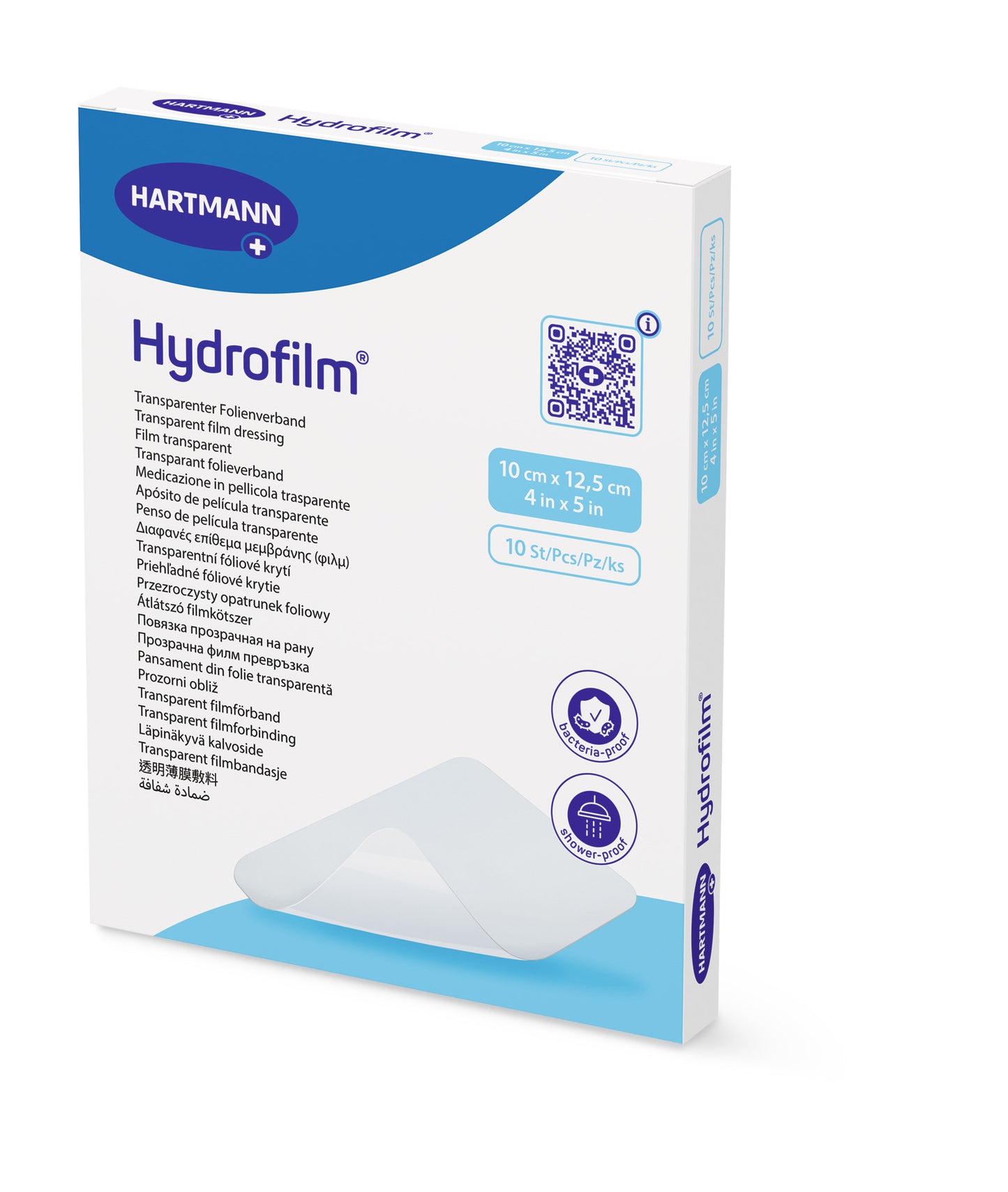 Hydrofilm Pansements adhésifs HARTMAN - Bte 10