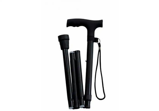 Canne t soft touch pliante avec etui