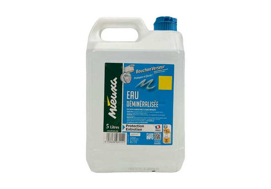 Eau déminéralisée