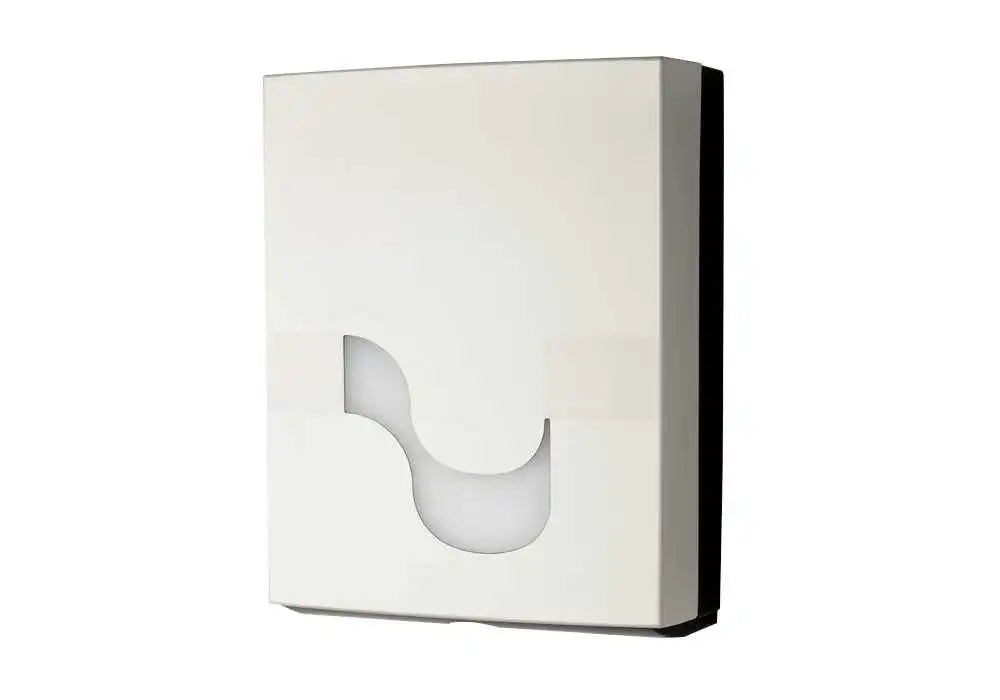 DISTRIBUTEUR MEGAMINI ESSUIE-MAINS BLANC pliés