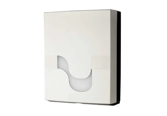 DISTRIBUTEUR MEGAMINI ESSUIE-MAINS BLANC pliés