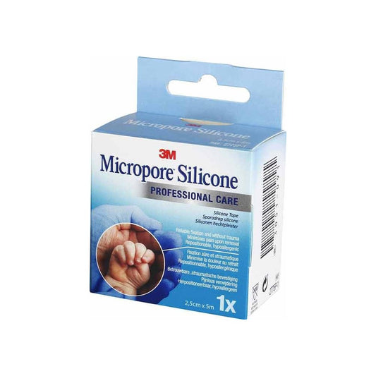 SPARADRAP MICROPORE SILICONE EN VRAC