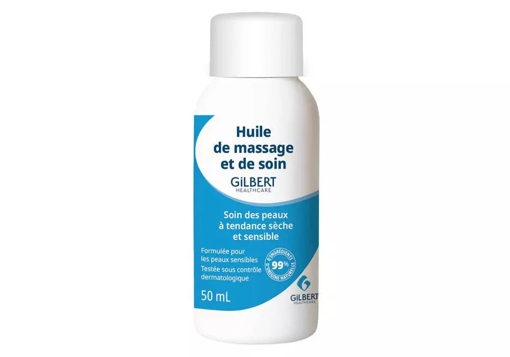 Huile de massage et de soin gilbert healthcare