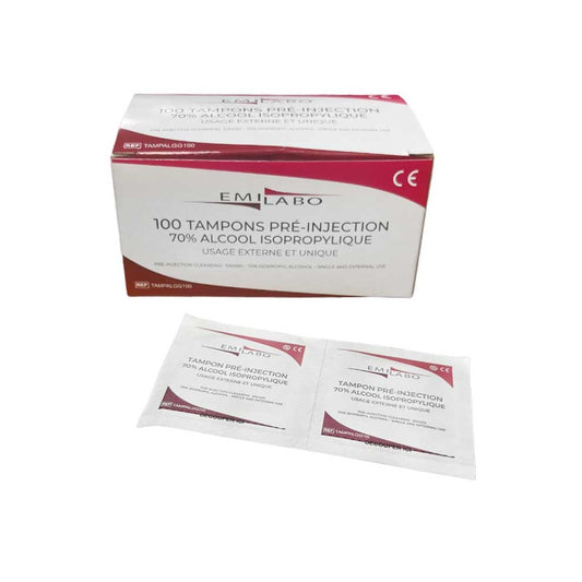 TAMPONS ALCOOLISES 70°VOL