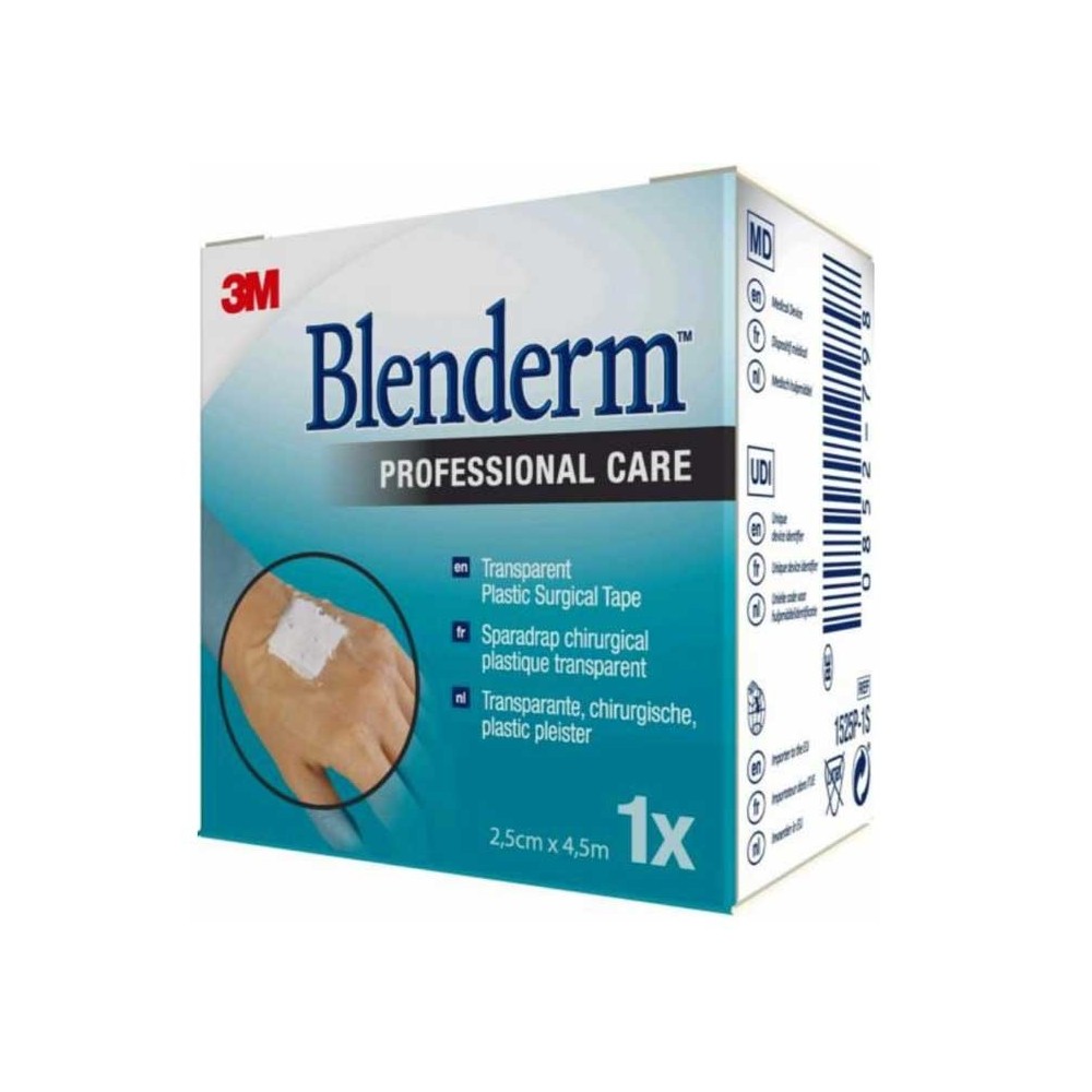 SPARADRAP PLASTIQUE TRANSPARENT OCCLUSIF 3M BLENDERM