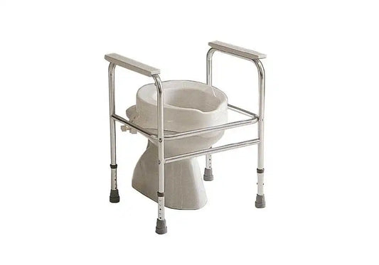 Cadre de toilettes en alu adeo