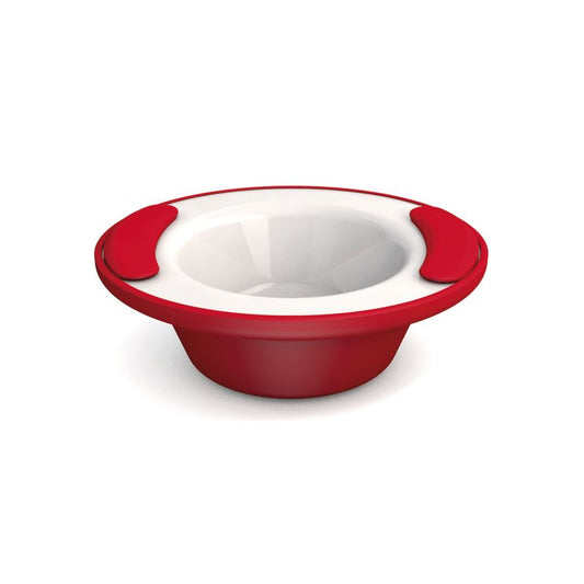 Assiette creuse isotherme Vital rouge
