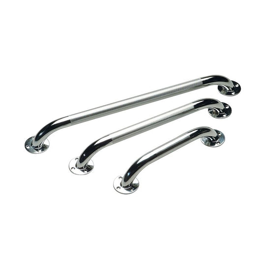 Barre d'appui acier chromé 30 cm