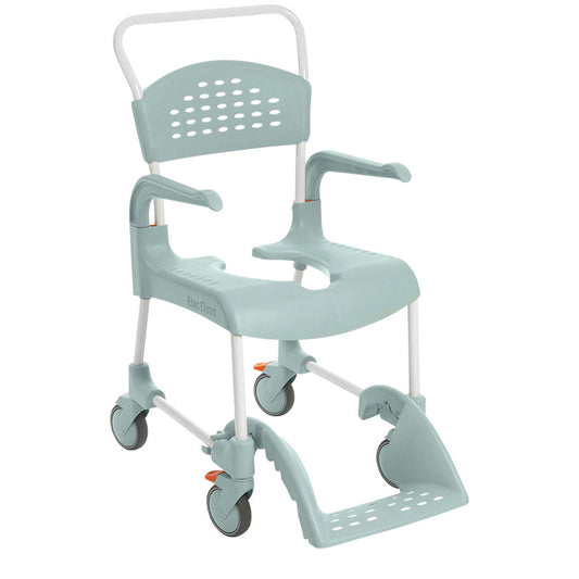 Chaise de douche Clean 55 cm vert lagon 2 freins
