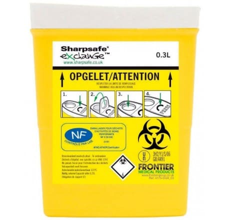 Sharpsafe 0,3 litre