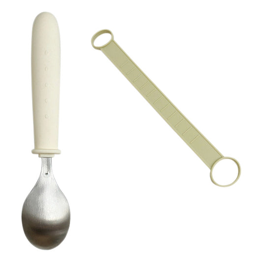 Cuillère avec lanière silicone