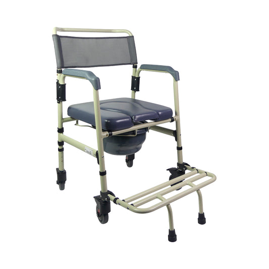 Fauteuil de toilettes mobile Sardaigne beige