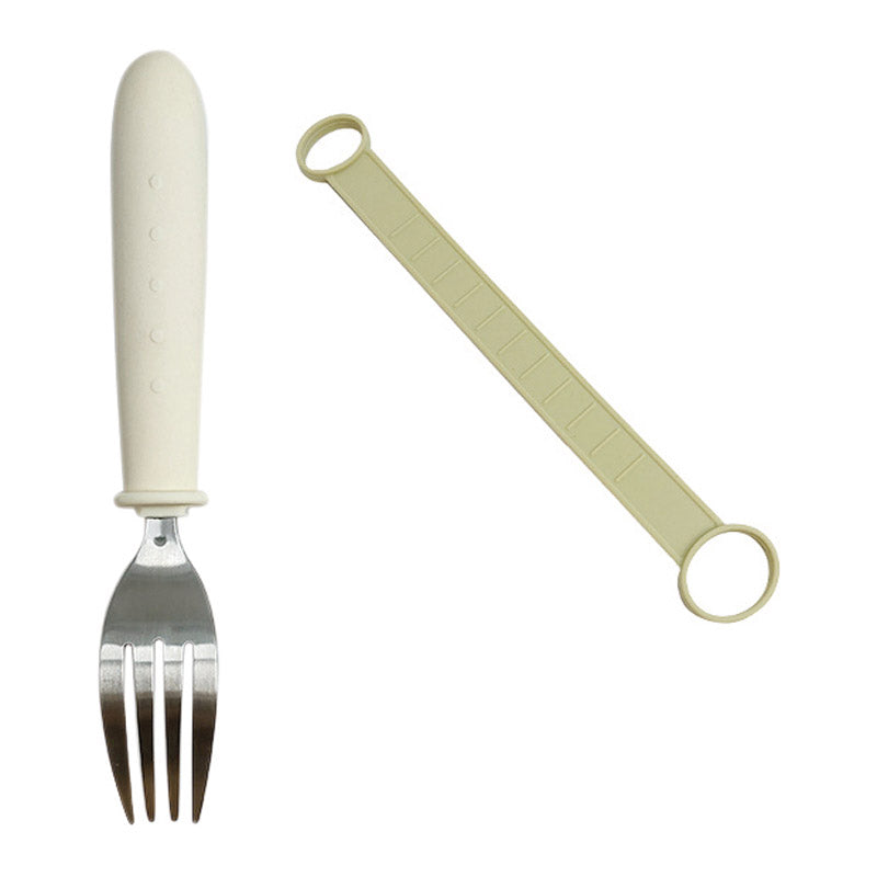 Fourchette avec lanière silicone