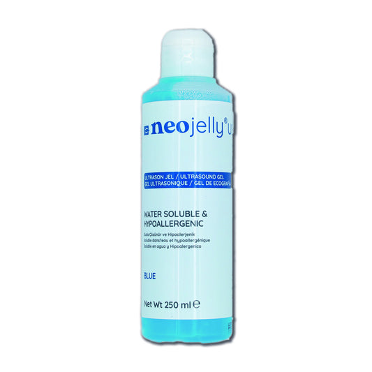 GEL ECHOGRAPHIE BLEU- FLACON 250 MLNEOJELLY US
