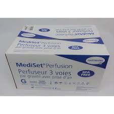 MediSet® Perfuseur 3 v +aiguille LPPR - 50 pces