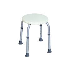 Tabouret de douche rond