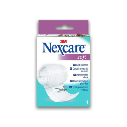 PANSEMENT NEXCARE™ SOFT 8CMX1M BLANC A DECOUPER