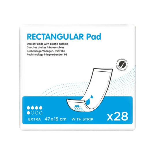 Rectangular pad 15x47 intraversable + strip