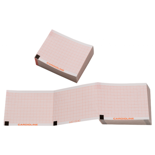 Papier ECG original fabricant pour ECG 100S – CARDIOLINE /180F