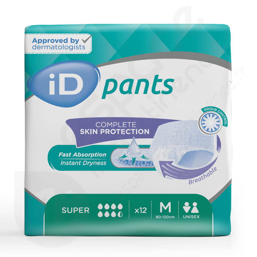ID PANTS SUPER -Sachet de 12-