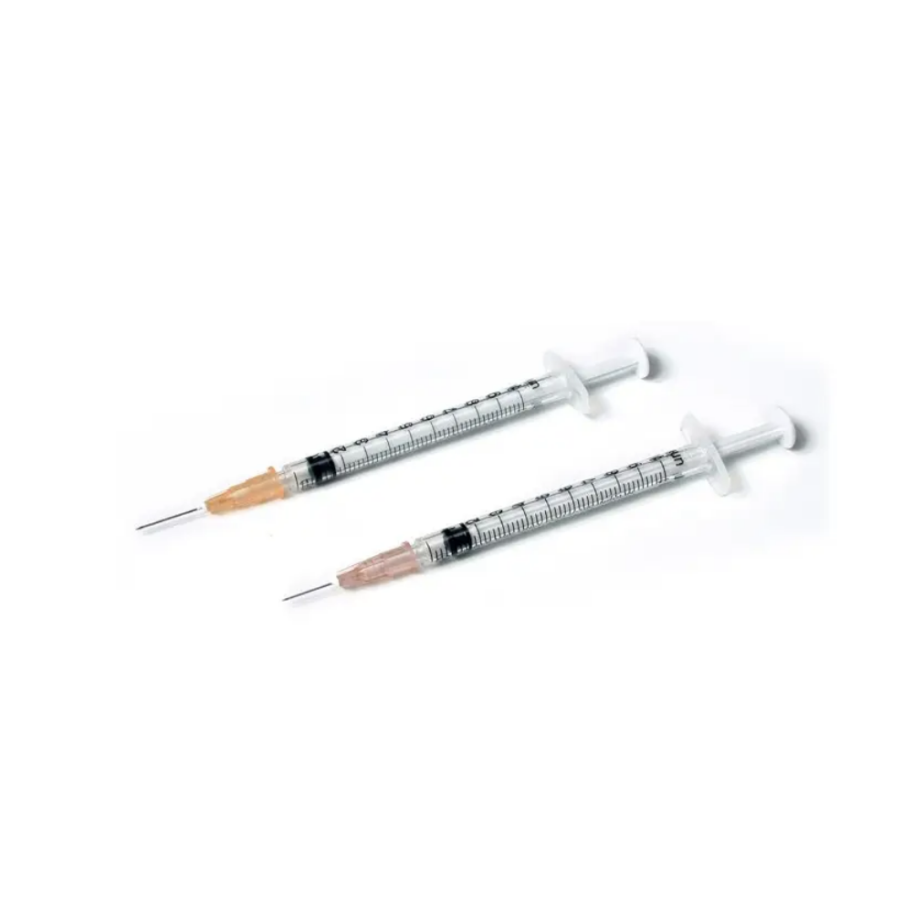 SERINGUES A INSULINE AVEC AIGUILLE