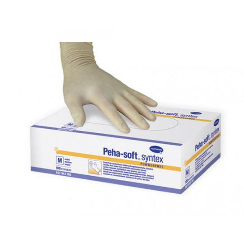 Gants d'examen Vinyl sans poudre non stérile : Peha Soft Syntex HARTMANN - Bte 100