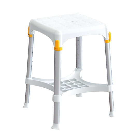 Tabouret de douche Capri compact avec plateau