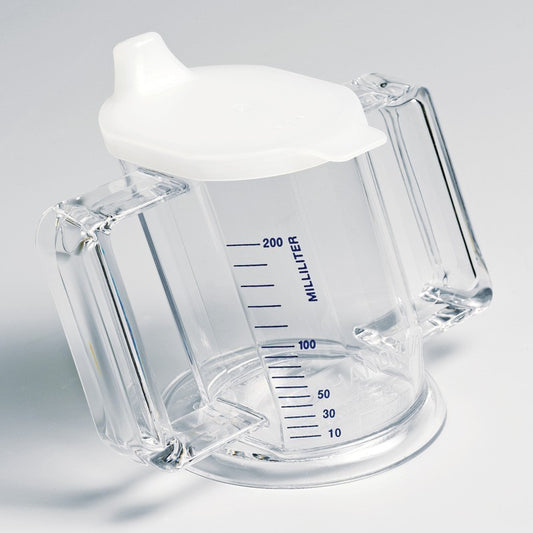 Tasse Handycup transparent gradue