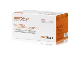 Bandelettes urinaires URITOP avec flacons URITOP +2