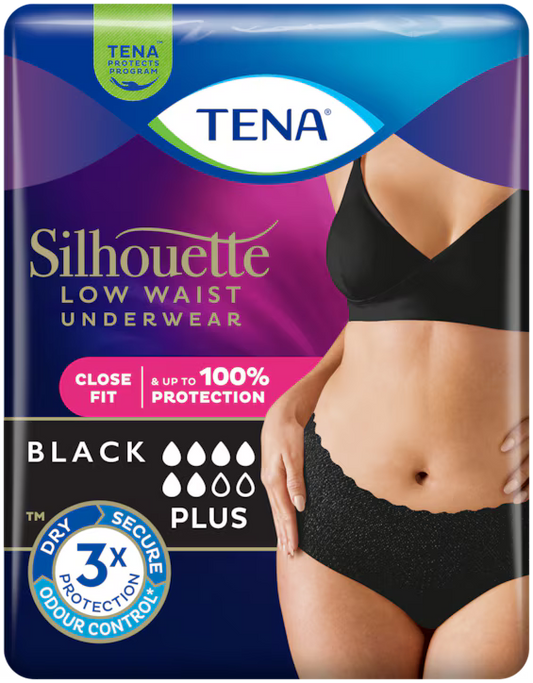 TENA SILHOUETTE PLUS NOIR