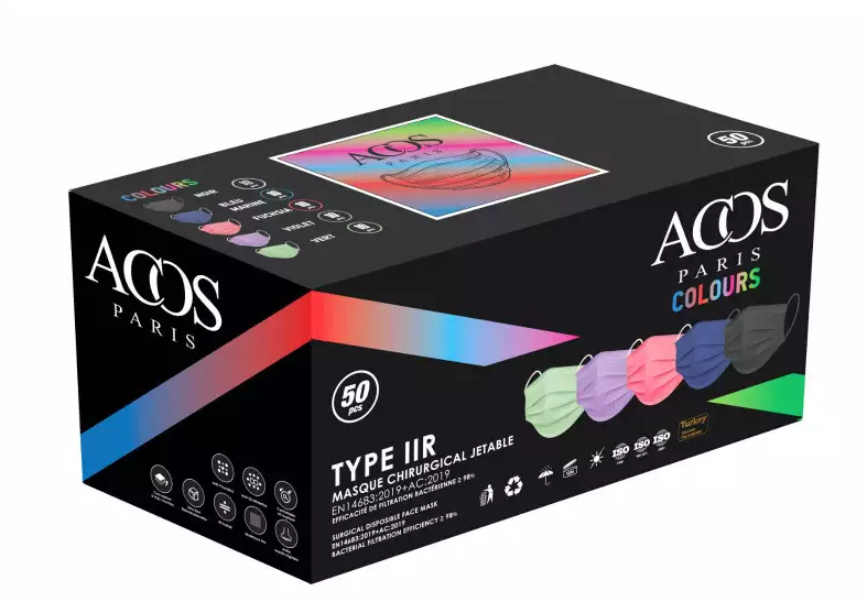 Masques ACOS Paris Colours type IIR