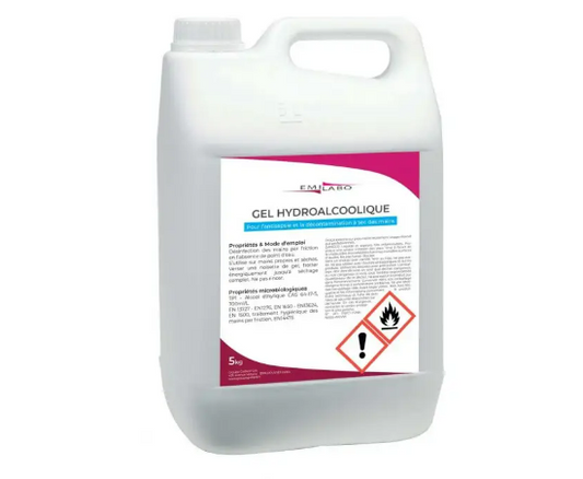 GEL HYDROALCOOLIQUE EMILABO - 5L