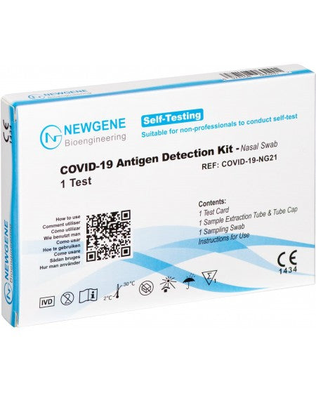 Newgene Test Rapide Antigénique Sars-Cov-2/Covid-19 Kit 1
