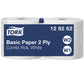 Tork Papier d'Essuyage Basic Bobine combi en boîte blanc W1/2