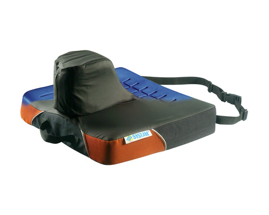 Coussin Technique VISCOFLEX® + avec butée pelvienne réglable P361CP et 2 housses POLYMAILLE® 45 x 46