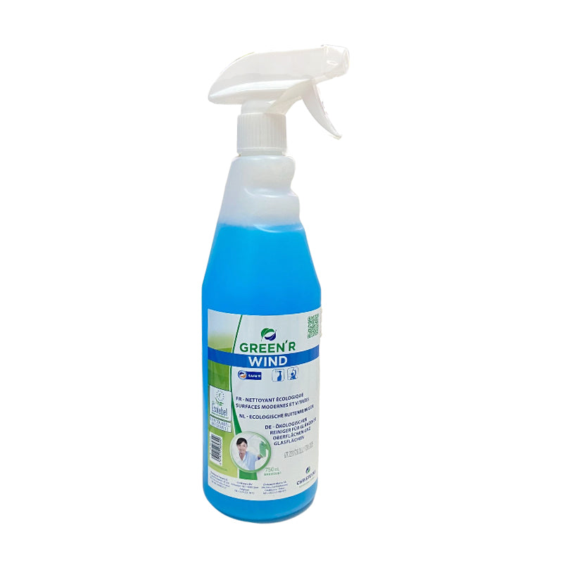 GREEN'R WIND 750ML NETTOYANT VITRES ECOLABEL SAFE'R CCA
