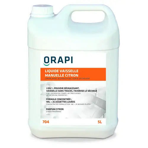 Liquide vaisselle manuelle citron 5L
