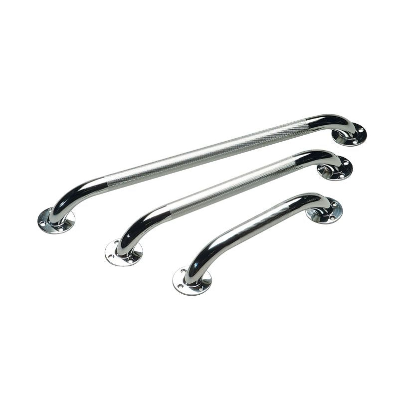 Barre d'appui acier chromé 30 cm