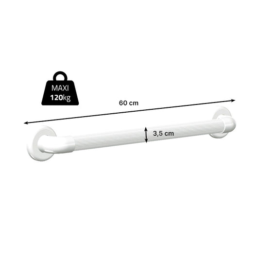 Barre d'appui cannelée 60 cm
