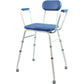 Chaise de douche Confort haute bleue