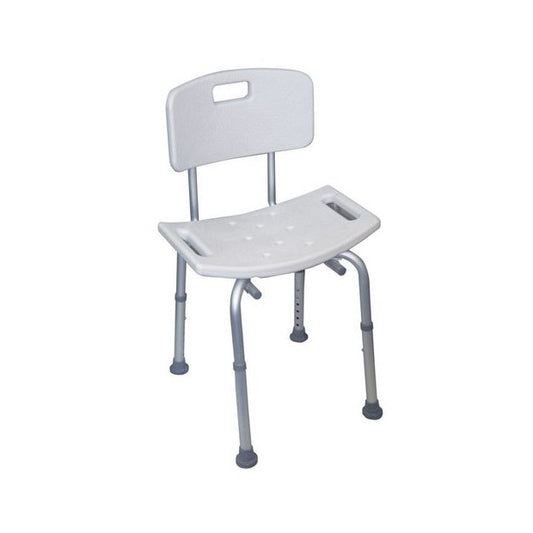 Chaise de douche avec poignées 2 en 1