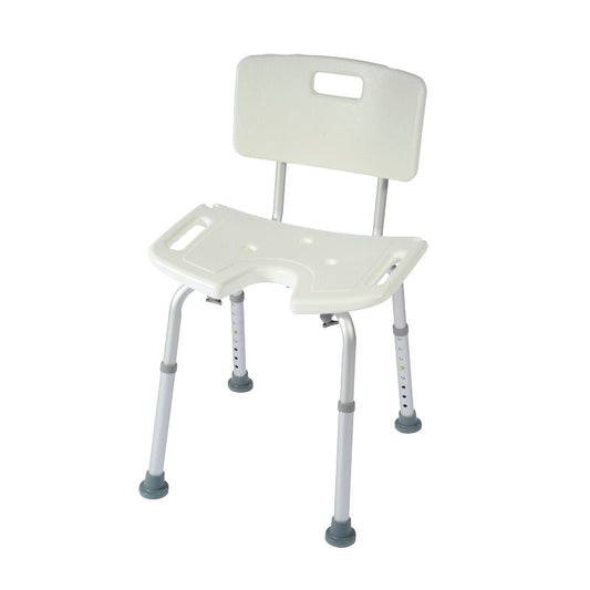 Chaise de douche Bora blanche