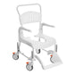 Chaise de douche Clean 49 cm blanche 2 freins