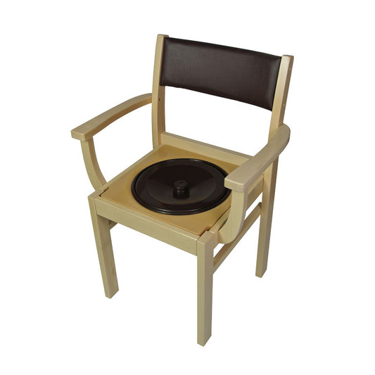 Chaise garde-robe tradition bois clair
